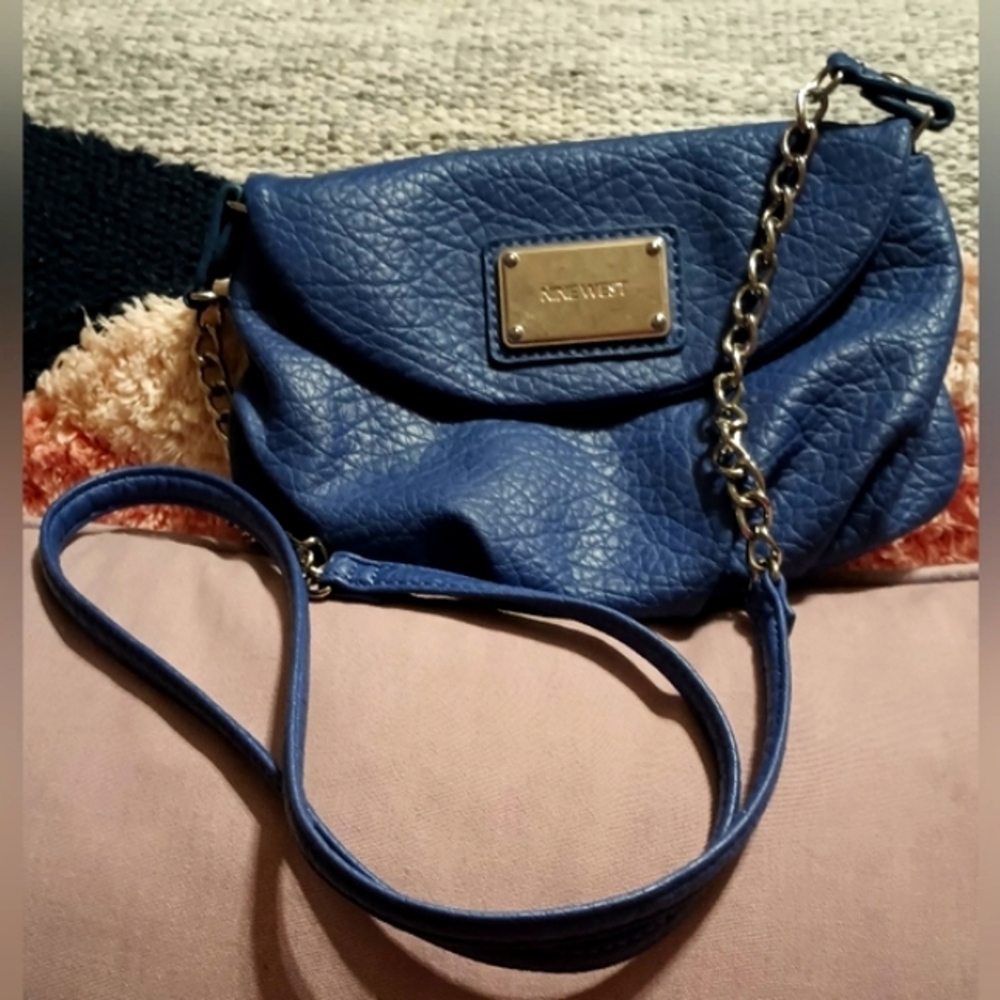Navy Blue Crossbody By Nine West